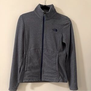 The North Face Zip up blue jacket women’s size small